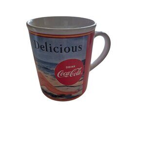 Coca Cola Vintage 1987 Retro Mug Heirloom Tradition Through the Years 1950